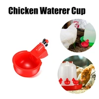 automatic poultry drinker chicken duck drinking machine hanging water cup drinking bowls livestock drinking dispenser tools