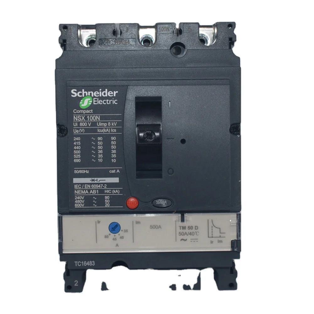 

Circuit breaker Compact C25F6TM250 NSX250F 36kA AC 4P3D 250A in stock