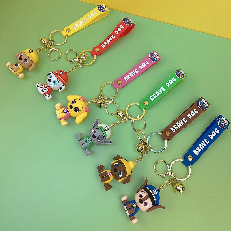 

Paw Patrol Keychain Accessories Keychains Cartoon Cute Doll Keychain Car Ornament Pendant Keychains Anime Periphery