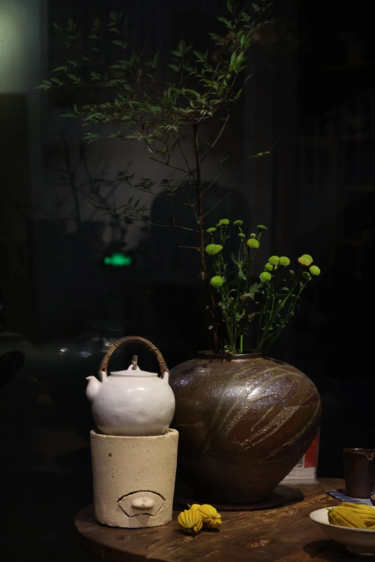 Gangshantang круглая углеродная печь