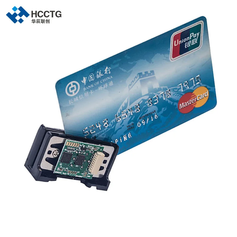 

USB/RS232/TTL 3 Tracks Bi-direction 43mm Embedded Magnetic Stripe Swipe Card Reader Module MSR43M-X