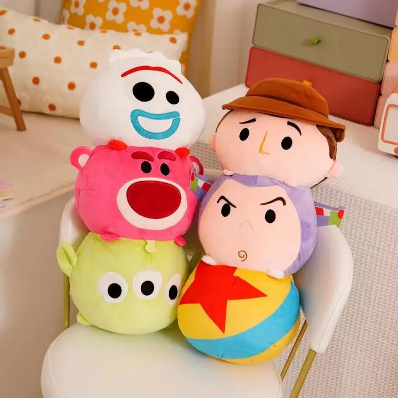 

Disney Toy Story Woody/Alien/Buzz Lightyear/Lotso String Doll Cartoon Stuffed Soft Plush Toy Figure Long Pillow Sofa Decoration