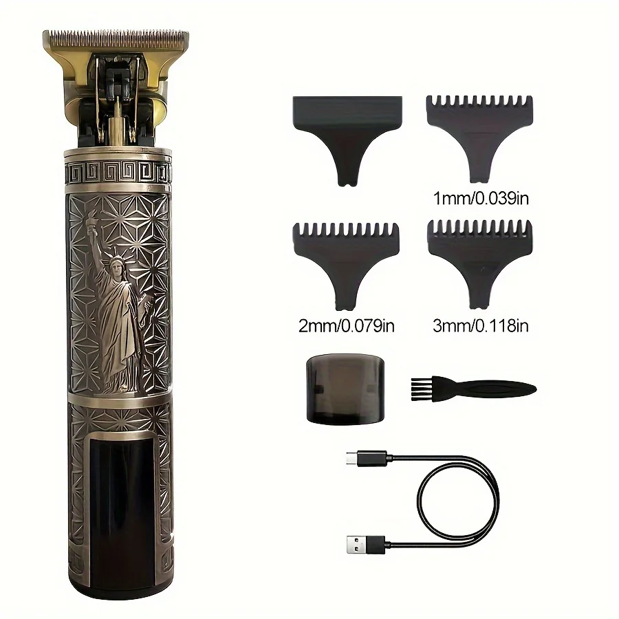 Umate Профессиональная электрическая машинка для стрижки волос с металлическим