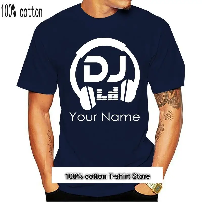 

Camiseta personalizada con auriculares de Dj para niños y niñas, camiseta de gimnasio para niños y niñas, camiseta para Dj