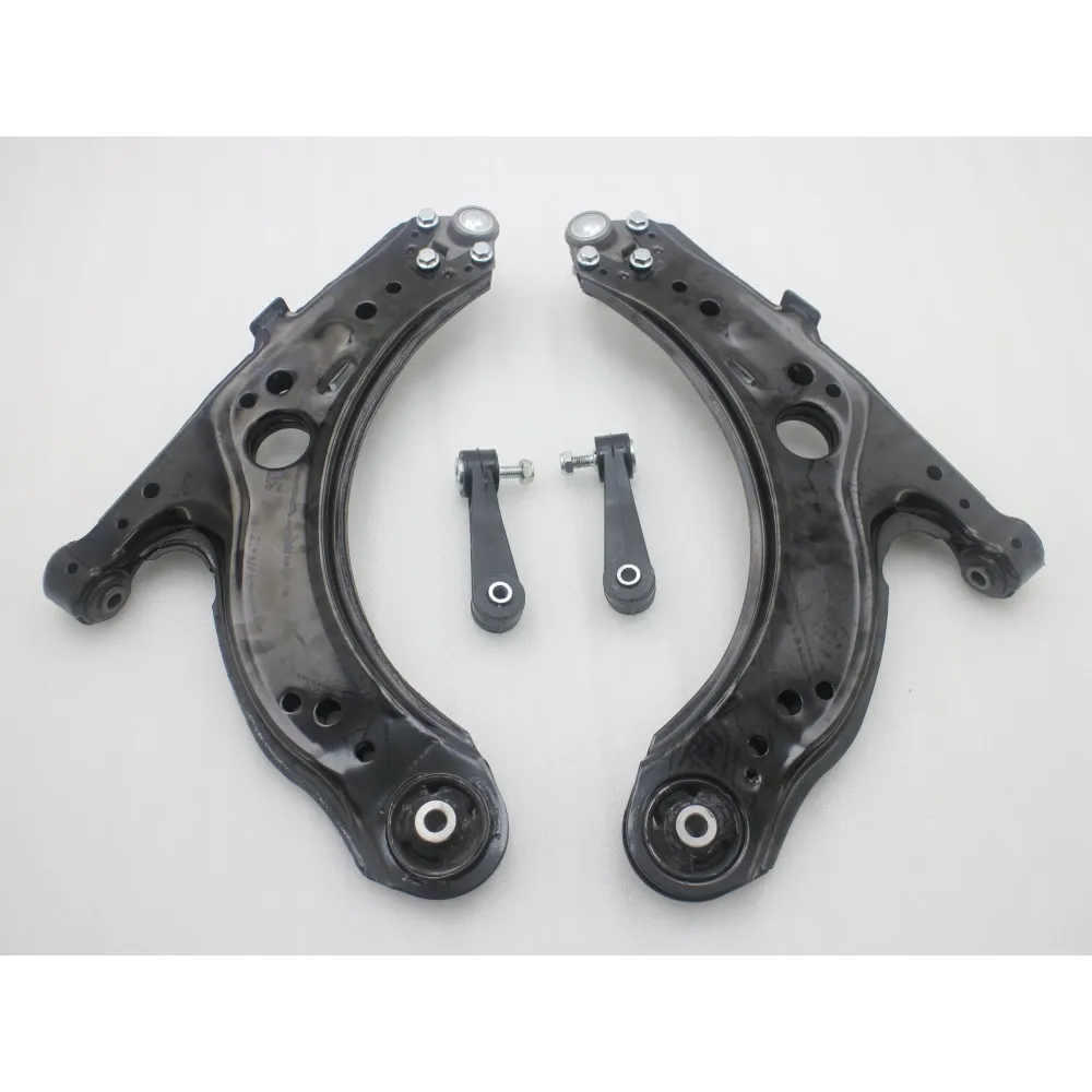 Передняя 2 Нижняя подвеска Wishbone комплект подвесных звеньев подходит для AUDI A3 SEAT