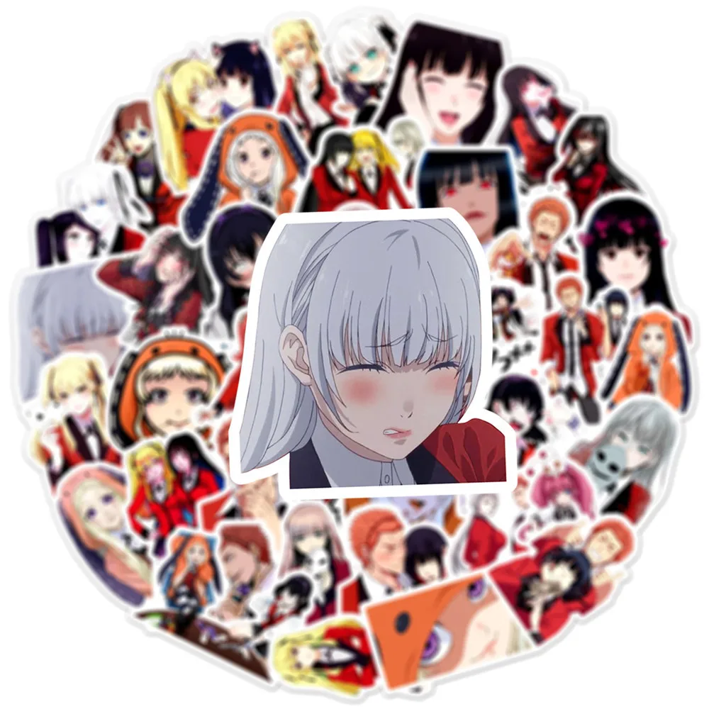 

10/30/50 шт. аниме наклейки KAKEGURUI Мультяшные украшения чемодан ноутбук Скрапбукинг телефон канцелярские принадлежности манга милые детские игрушки