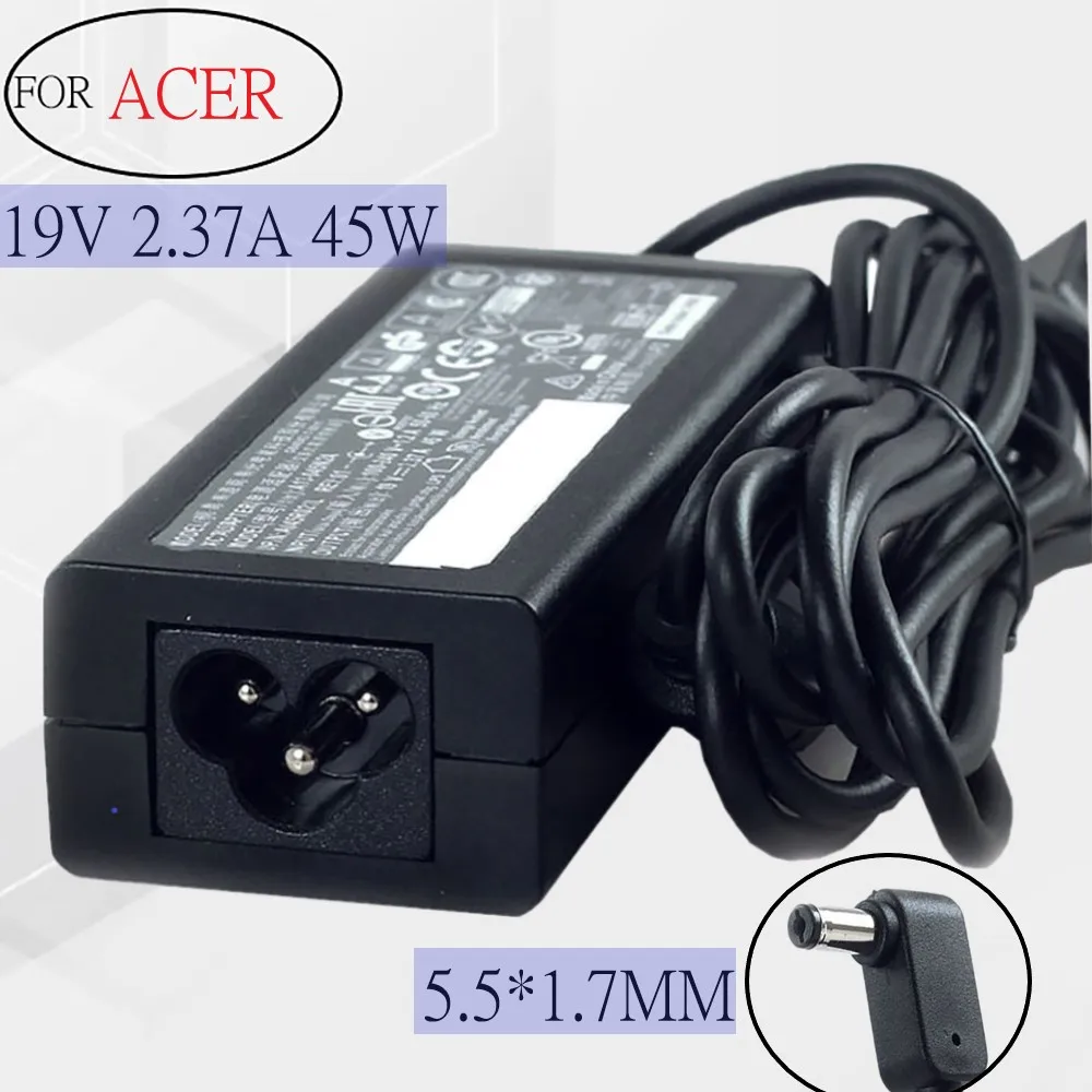 

19V 2.37A AC power adapter laptop charger for Acer Aspire ES1-512 ES1-522 ES1-523 ES1-524 ES1-531 ES1-533 ES1-571 ES1-572