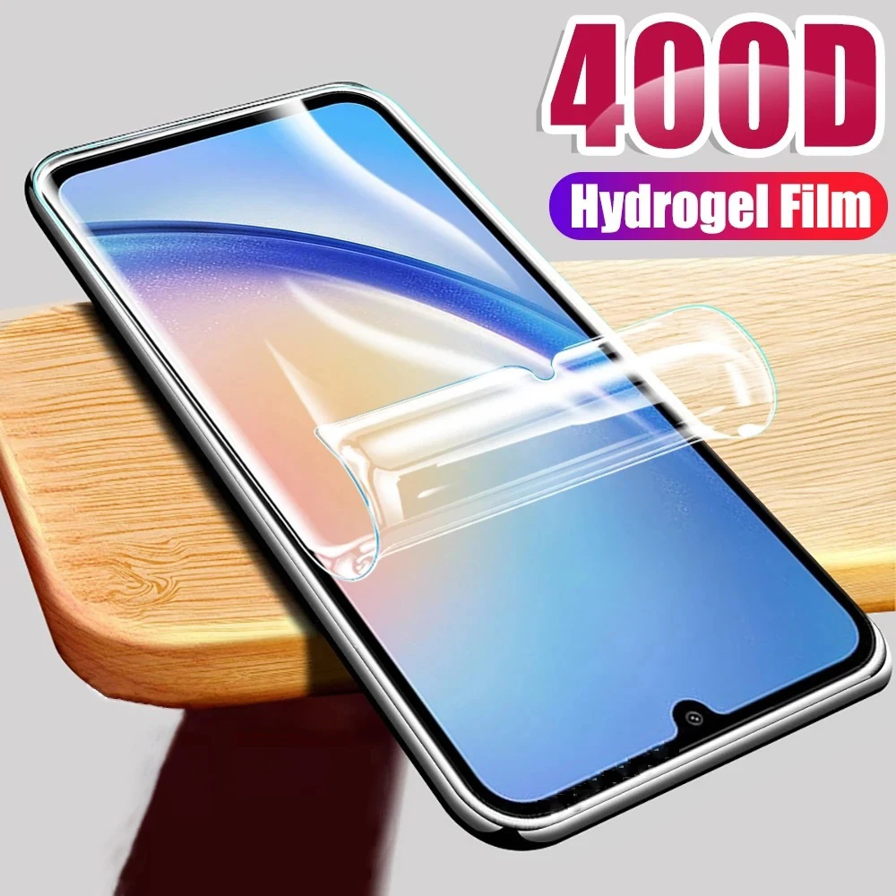 

Для Samsung Galaxy A34 5G Гидрогелевая пленка для Samsung Galaxy A04 A14 A24 A34 A54 5G Защитная пленка для экрана Full Glue защитная пленка