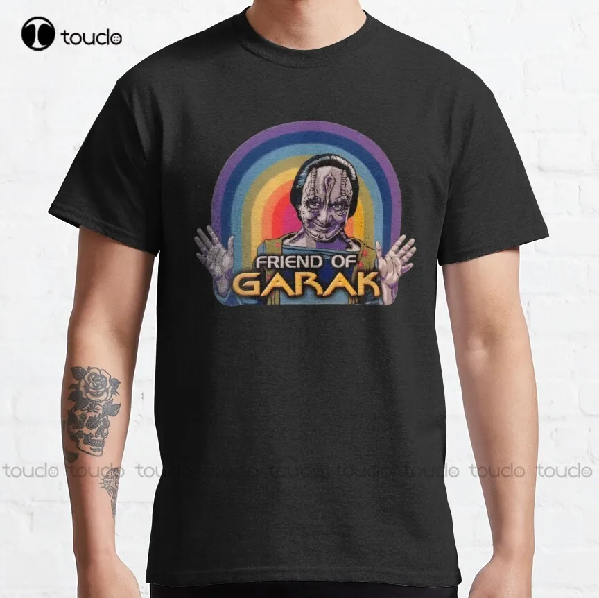 

Friend Of Garak Classic T-Shirt Shirt Dress Custom Aldult Teen Unisex Digital Printing Tee Shirt Xs-5Xl Fashion Funny New Cotton