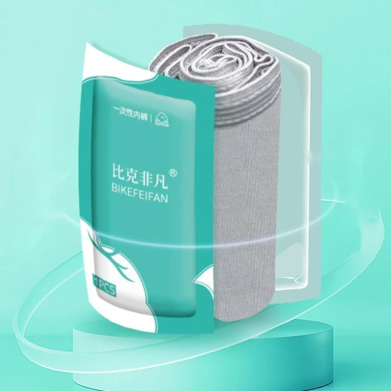 Мужское одноразовое мягкое приятное для кожи нижнее белье портативные трусики