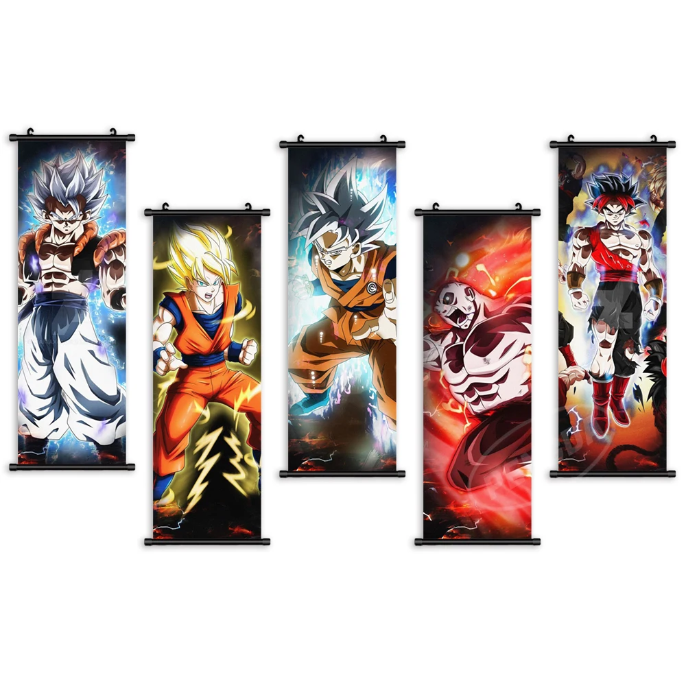 

HD Print Kakarot Canvas Dragon Ball Decorative Interior Paintings Manga Home Art Wall Decor Pictures Anime Posters Kid Bedroom