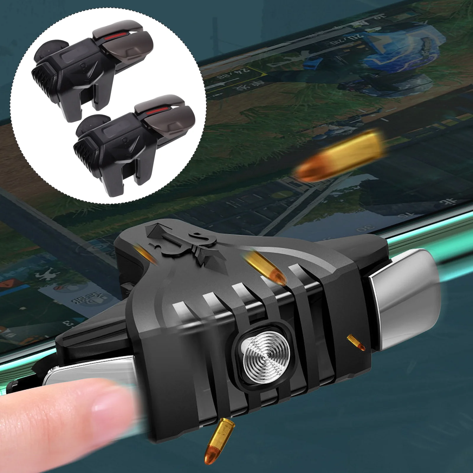 

1 Pair Game Handle Triggers Sturdy Game Triggers Professional Game Triggers