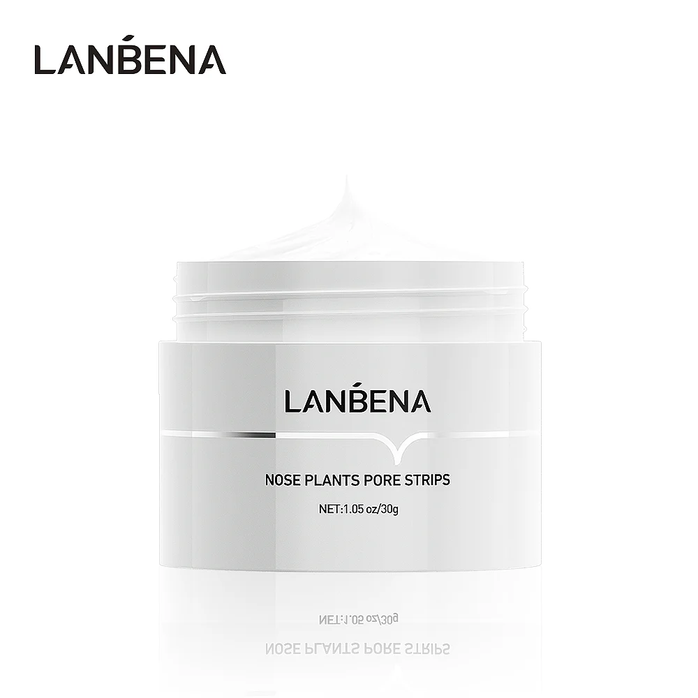 

LANBENA Blackhead Remover Nose Face Mask Pore Strip Tearing Black Mask Peeling Acne Treatment Unisex Deep Cleansing Skin Care