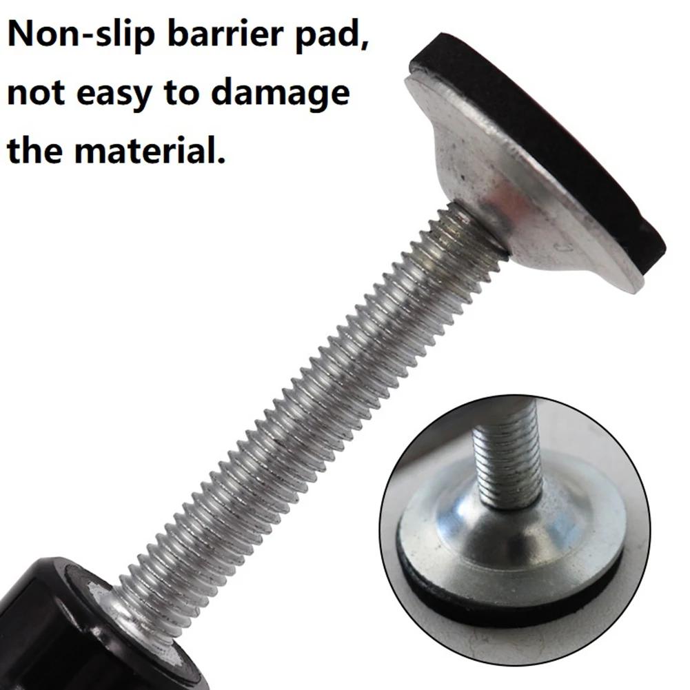 

Woodworking Clamp Universal Stainless Steel 2 Pcs/set Adjustable Black+sliver Electrostatic Spraying High Quality
