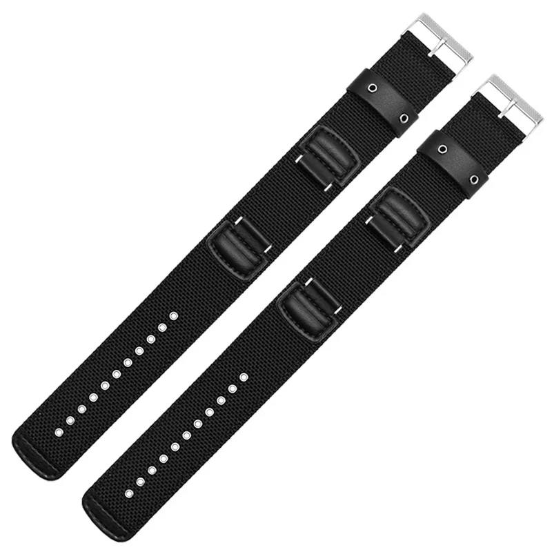 16mm Nylon Watch Strap For Casio Aw-591ms Aw-590 Awg-m100 Aw