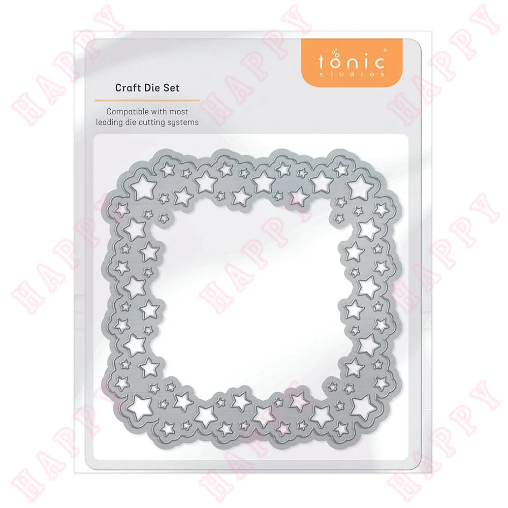 

Starburst Square Die Set Scrapbook Diary Decoration Embossing Envelope Paper Craft Template Diy Greet Card Mold for 2022 Arrival