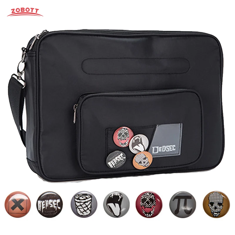 

Game Watch Dogs 2 Marcus Holloway Cosplay Crossbody Bag for Adult Unisex Watch Dog 2 Cosplay Costume Bags Free Accessories Ball
