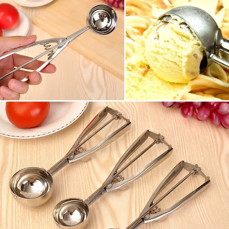 

1 шт., ложка для мороженого, из нержавеющей стали