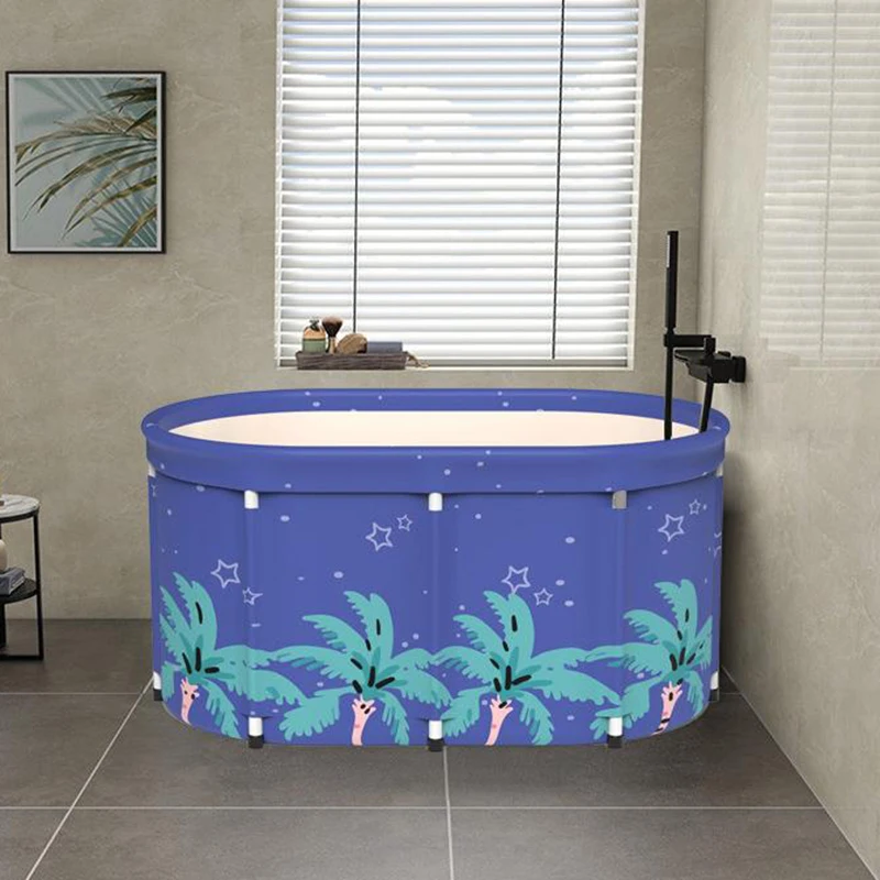Freestanding Portable Bathtub Anti Slip Adults Plastic Tub Mobile Bathtub Barrel Adult Household Baignoire Bathtub Accesoires
