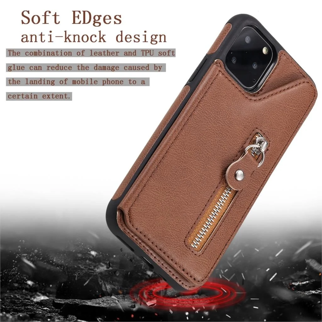 Чехол из искусственной кожи для iPhone 11 Pro max с двумя магнитными защелками - купить