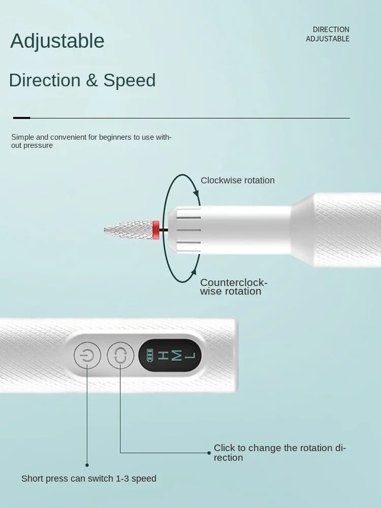 Шлифовальная машина Yy для маникюрного салона красоты устройство пирсинга ногтей