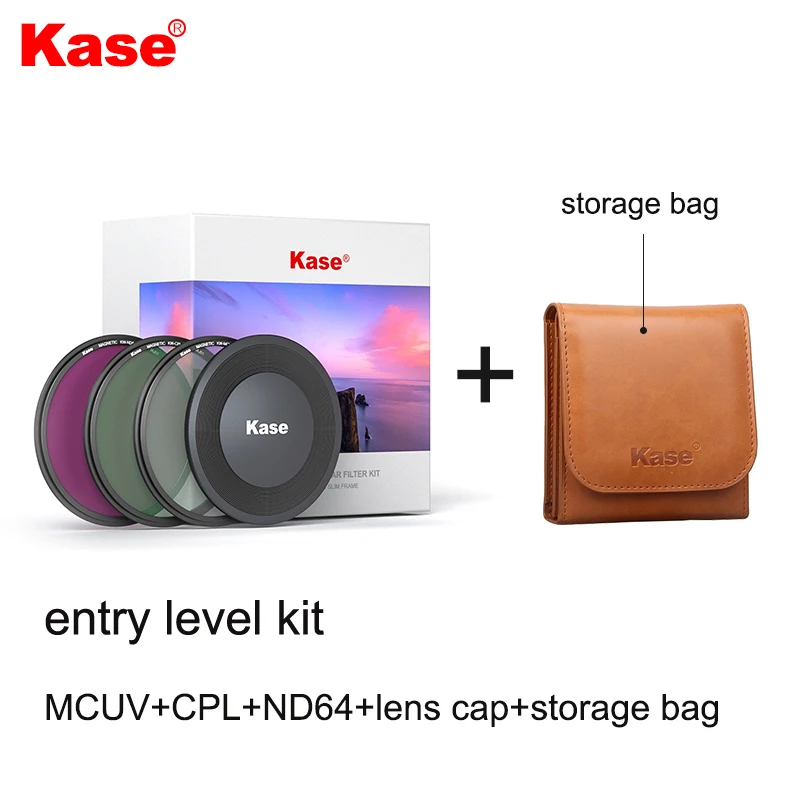 Kase магнитный фильтр KW MCUV CPL поляризатор ND GND наборы фильтров 67 мм 72 77 82 95 |