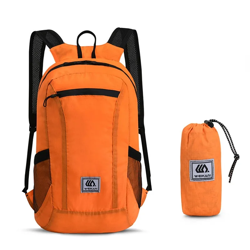 

Lightweight Portable Foldable Backpack Waterproof Backpack Folding Bag Ultralight Outdoor Pack for Women Men Travel Hiking