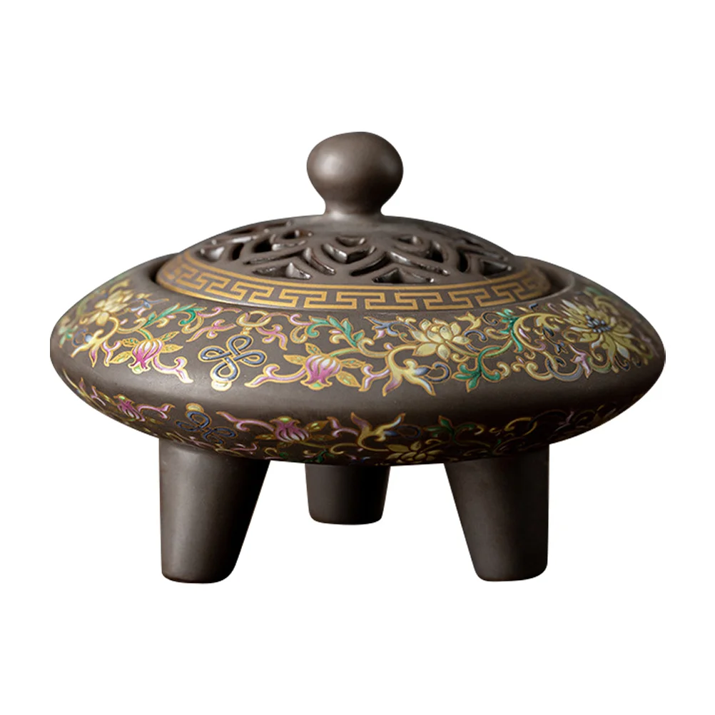 

Ceramic Pot Aromatherapy Ornament Frankincense Burner Cone Burner Pot