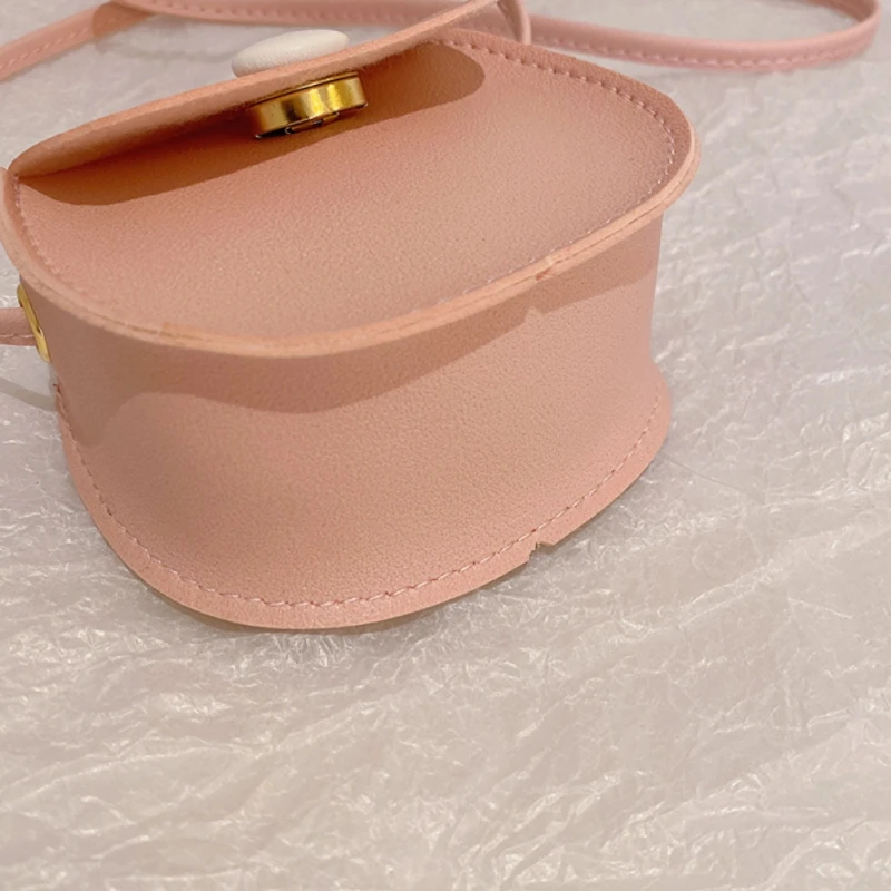 Детская сумка через плечо с однотонным нейлоновым ремешком цвет в ассортименте