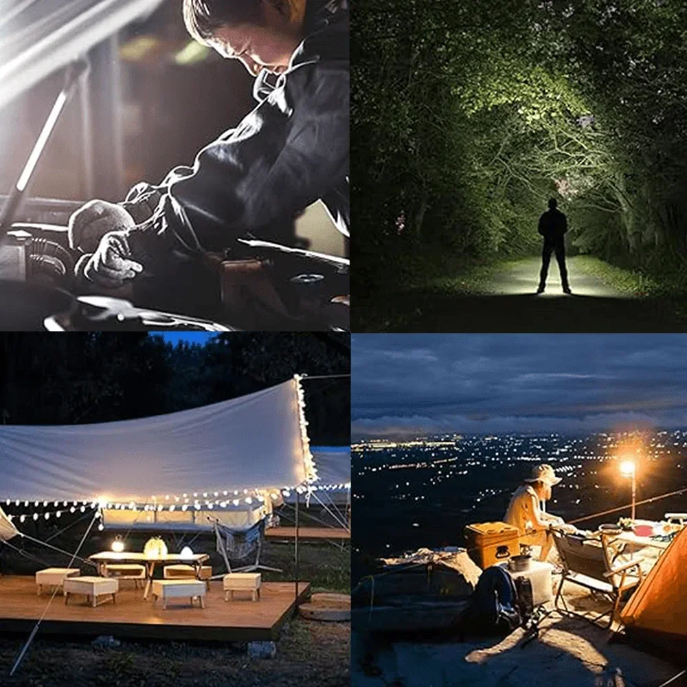 84 светодиодный беспроводной рабочий фонарь 8-дюймовый прожектор для работы на