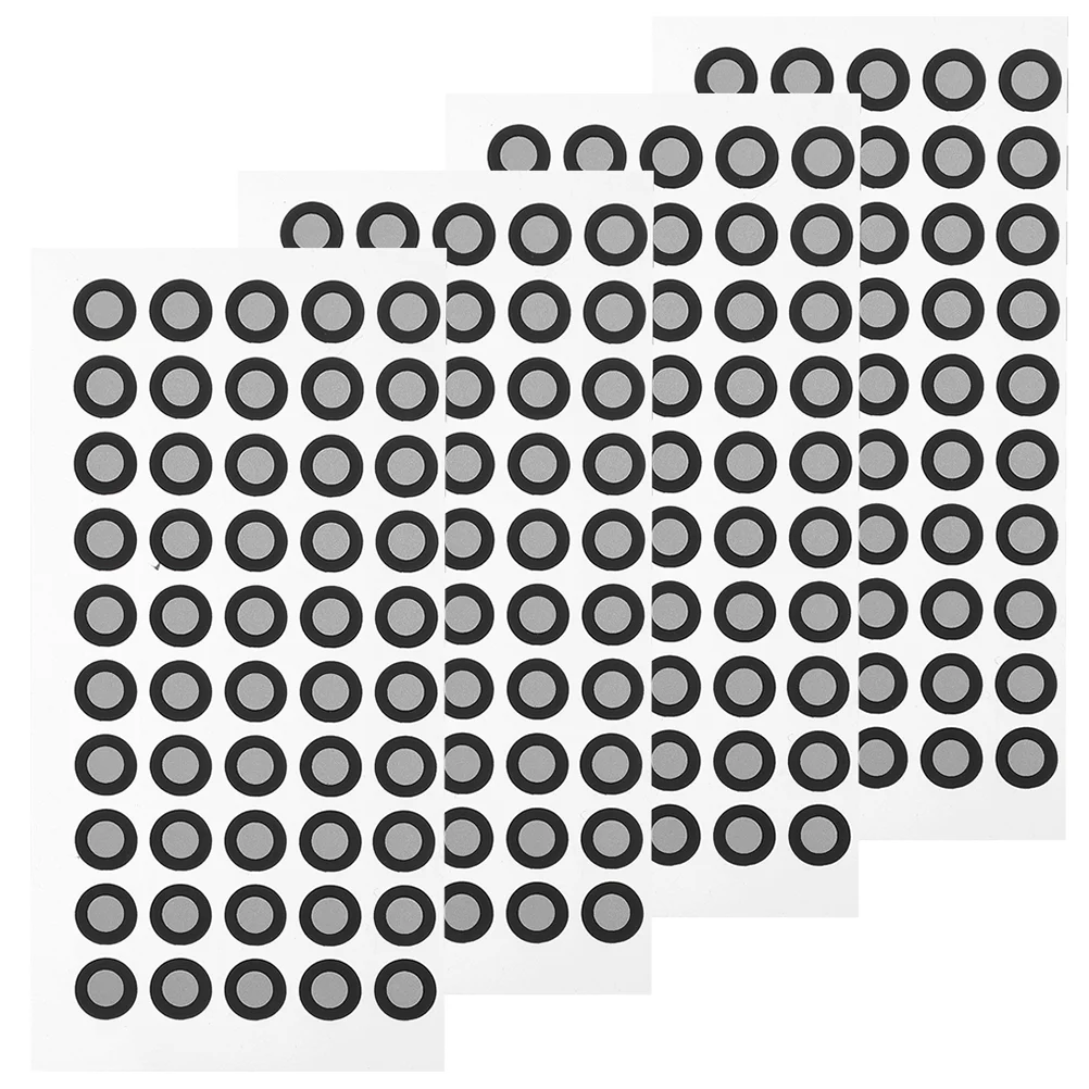 

4 sheets of DIY Reference Marker Points 3D Scanner Reflective Film Marking Point