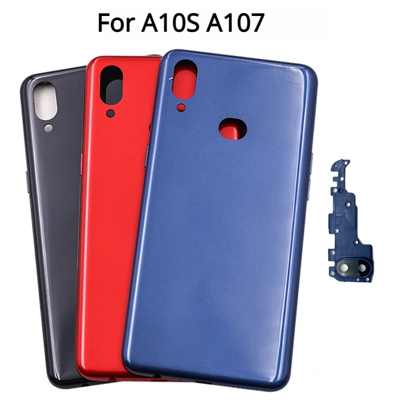 

New Back Cover For Samsung Galaxy A10S A107 A107F SM-A107F/DS Battery Cover Housing Back Case Rear Door with Camera lens