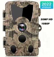 professional wildlife 20mp hd 1080p trail camera night vision 120 detecting range ip66 waterproof wildlife trap scouting game