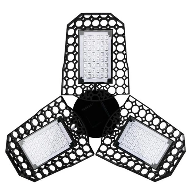 

Illumination LED Full-Spectrum Fill Light Growth Foldable Deformation Plant Light E27 Greenhouse Planting Light