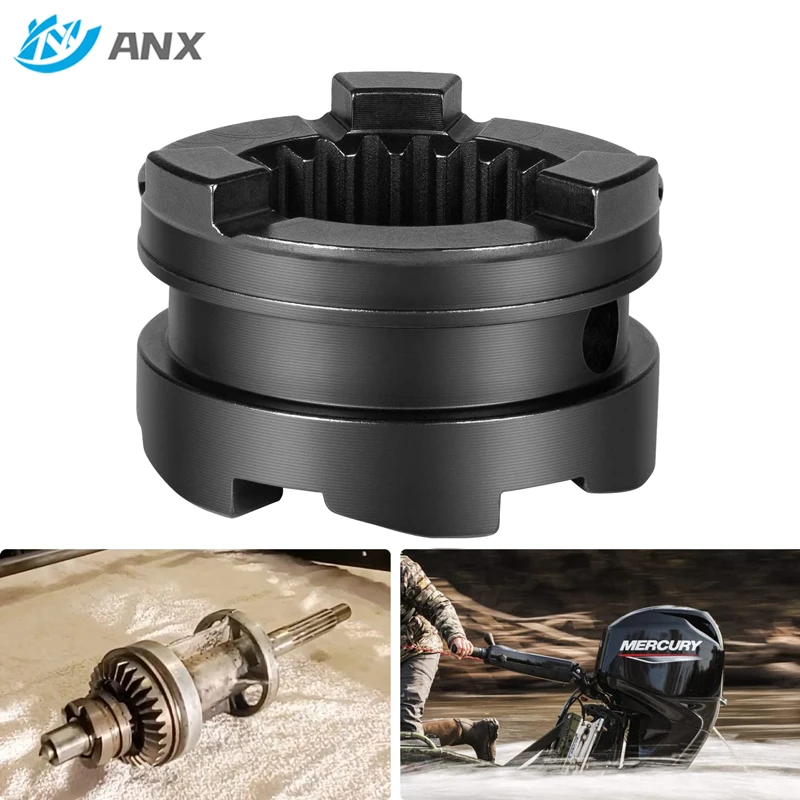 ANX Boat Motor Clutch Dog 3 Jaw Reverse for Mercury Outboard 90-120 hp, 50-125 hp Outboard Motors Replace for Mercury 52-822539t