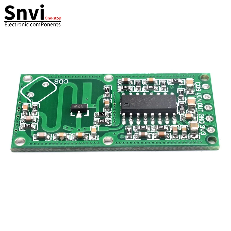 Snvi RCWL-0515/0516+ 10-15m long distance 2.7g microwave detection module is suitable for garage lamp/UV lamp