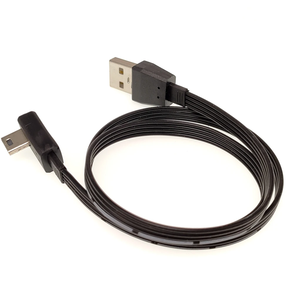 Мини-USB-кабель Flacher USB 2 0 90 ° м 3 1