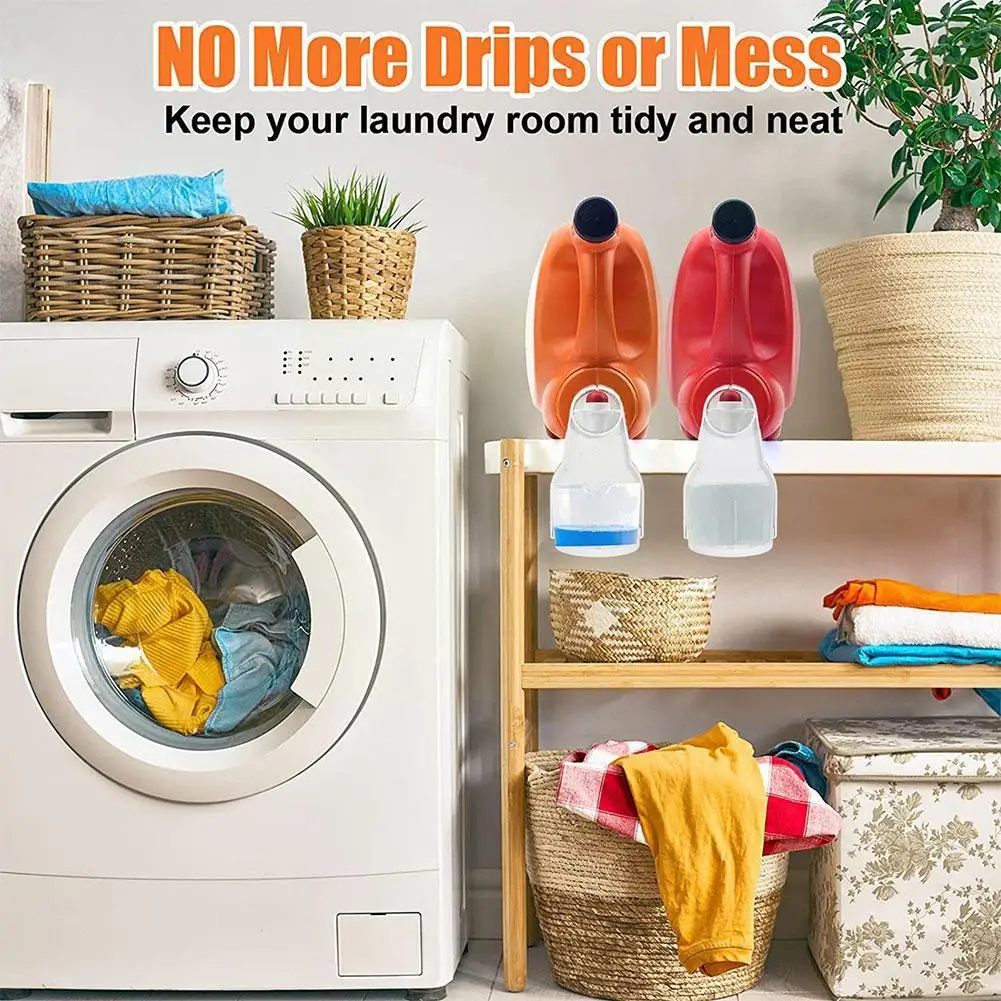 

Laundry Detergent Drip Catcher to Prevent Mess Detergent Station Tub Organizers Slides Holder Cup Under Soap Laundry Bath E7P6