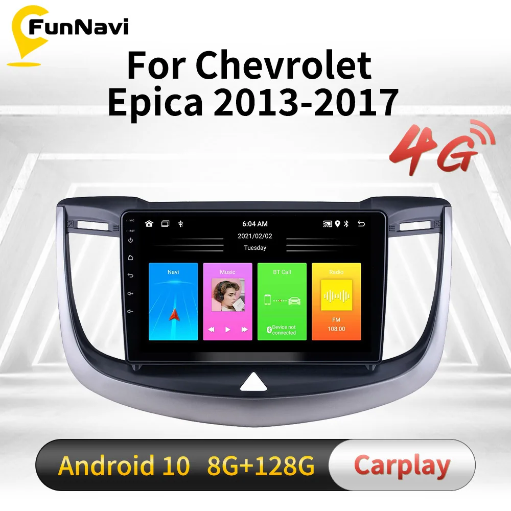 

Android Car Stereo Receiver for Chevrolet Epica 2013-2017 2 Din Car Radio GPS Bluetooth-compatible Navigation Multimedia Player