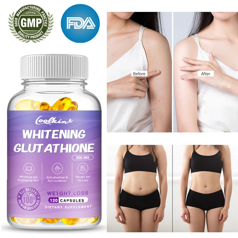 

Skin Whitening Glutathione Capsules Contain Grape Seed To Support Anti-aging, Antioxidant, Detoxification and Body Shaping