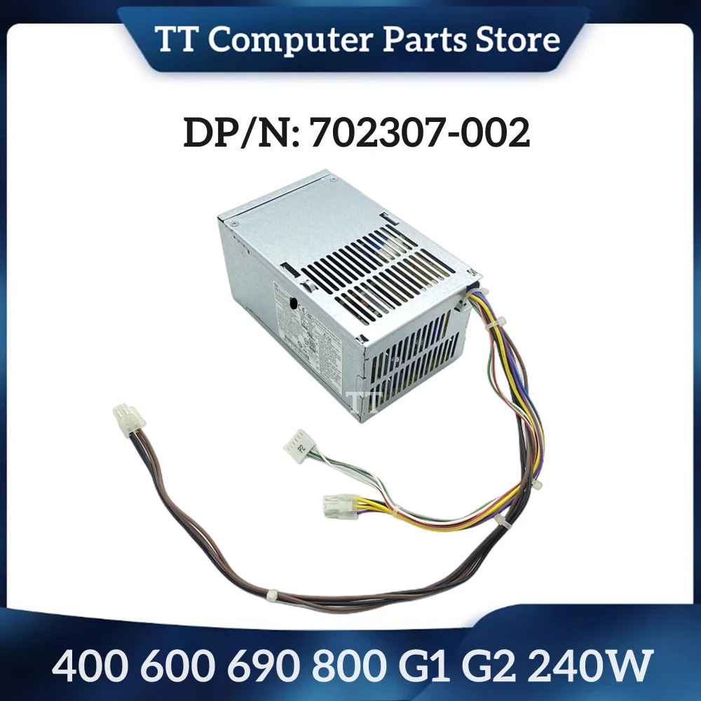 

TT For HP ProDesk 400 600 690 800 G1 G2 240W Power Supply D12-240P3A PS-4241-2HF1 702307-002 702308-001 Fast Ship