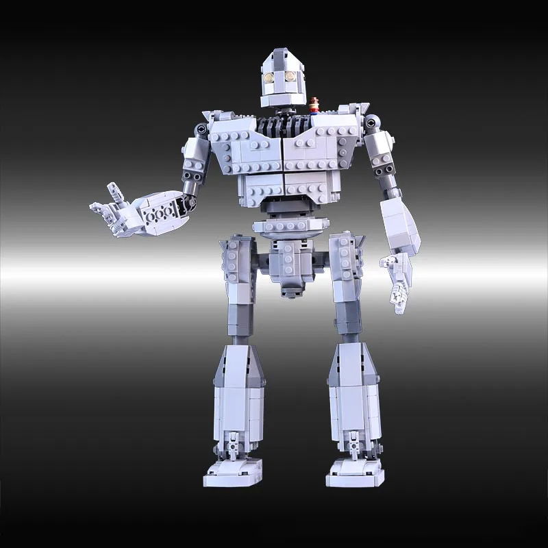 

Строительные блоки серии "Робот", креативные стальные гигантские Мультяшные фигурки из фильма, сборные блоки, игрушки для детей, подарки