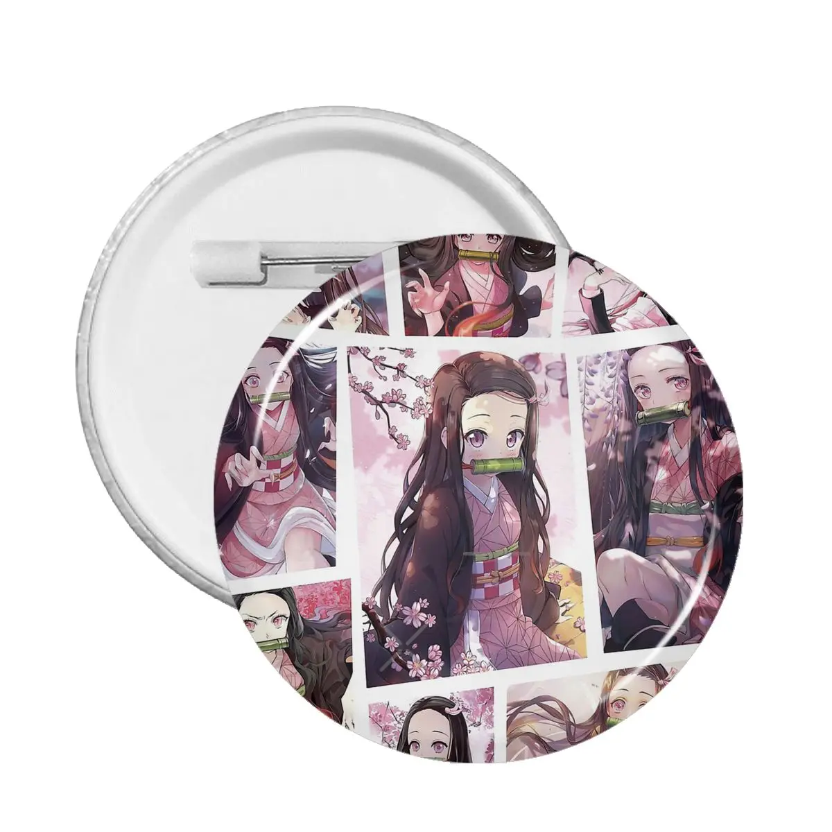

Булавка Nezuko Meme, значок, рассекающий демонов киметасу, приключения, аниме, металлические булавки для друзей, значки, броши для сумки