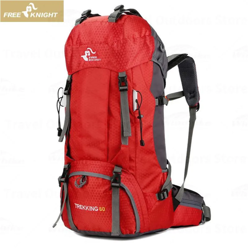 БЕСПЛАТНАЯ НОЧКА 60 л Спортивная походная сумка для альпинизма Дорожная