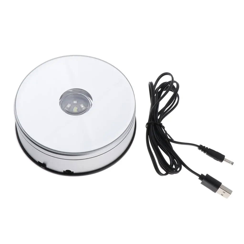 

Turntable Display LED Light for Retailer Show White