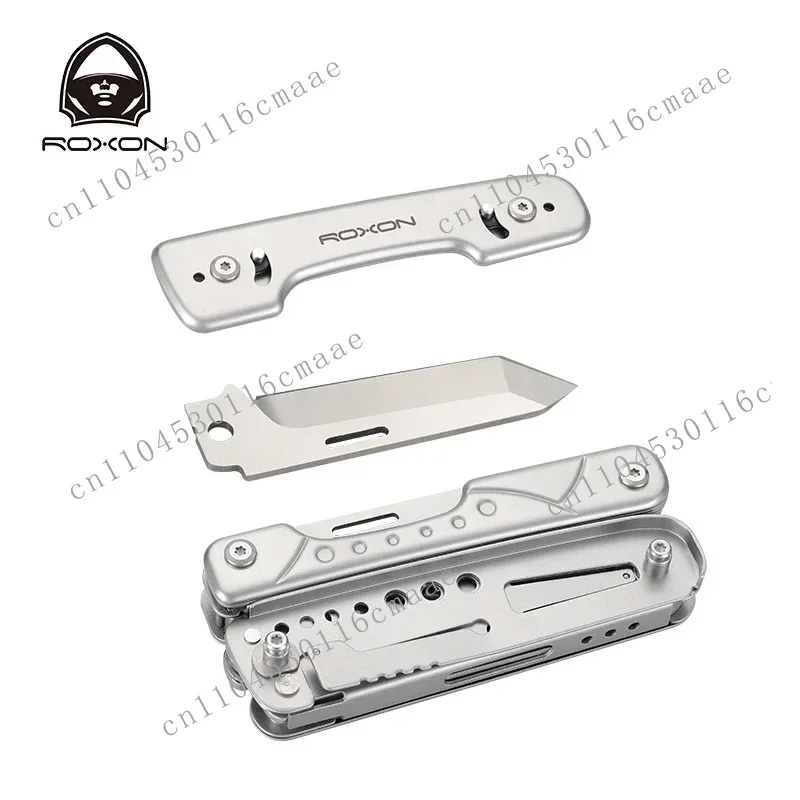 Фото Многофункциональные плоскогубцы ROXON S802, складные инструменты для кемпинга на открытом воздухе, ножницы, универсальное портативное аварийное оборудование №3