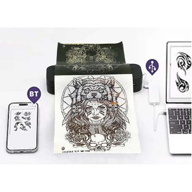 Поставщик фото копирования печать передача портативный мини бесчернильный