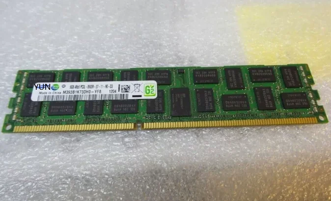1 шт. для Samsung M393B1K73DH0-YF8 8G 4Rx8 PC3L-8500R ECC DDR3 Серверная память