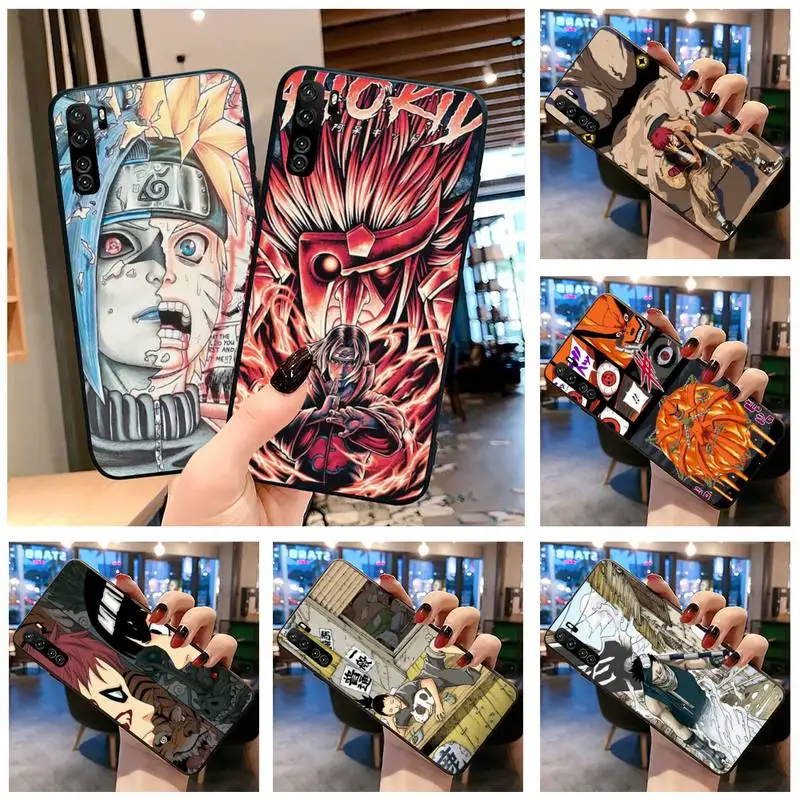 

Anime NARUTO Gaara Phone Case for Huawei P20 P30 P40 lite E Pro Mate 40 30 20 Pro P Smart 2020 P10