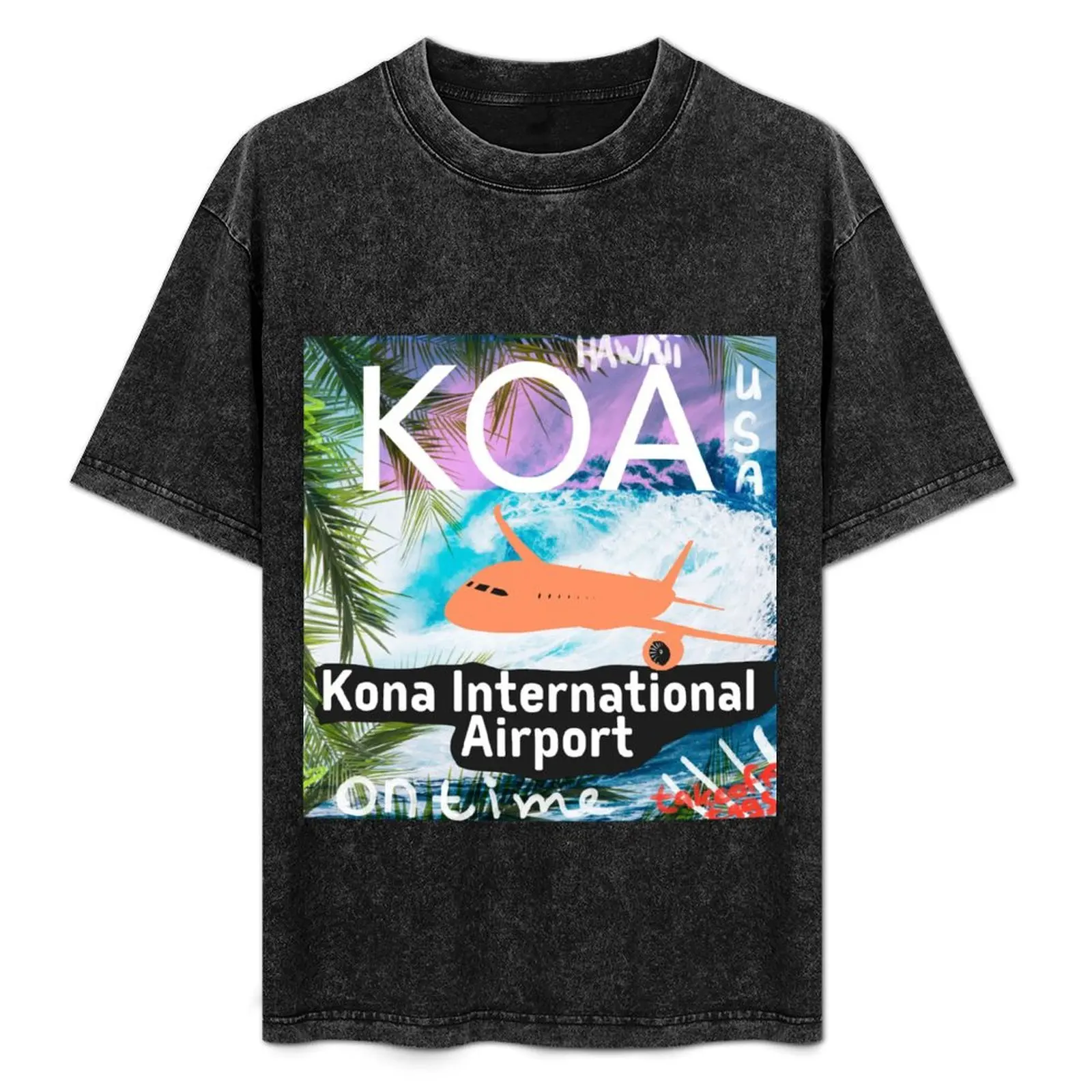 KOA Kona International Airport tag футболка уличная одежда животное принц для мальчиков рэпер